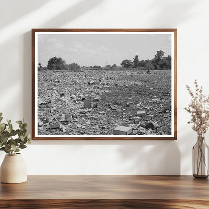Oklahoma City Dump Vintage Photo July 1939