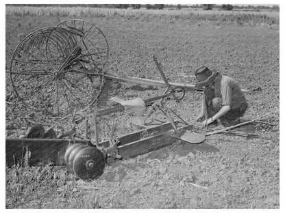 Son of Tenant Farmer Working in Muskogee Oklahoma 1939
