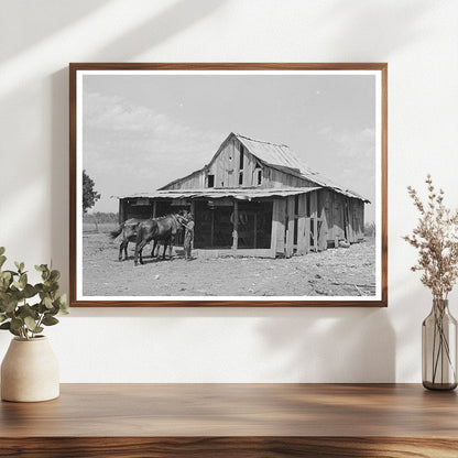Tenant Farmer Barn Muskogee Oklahoma July 1939