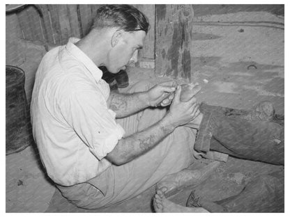 First Aid in Mays Avenue Camp Oklahoma City July 1939