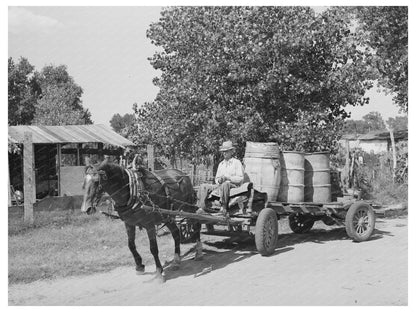 Water Peddler in Oklahoma City July 1939