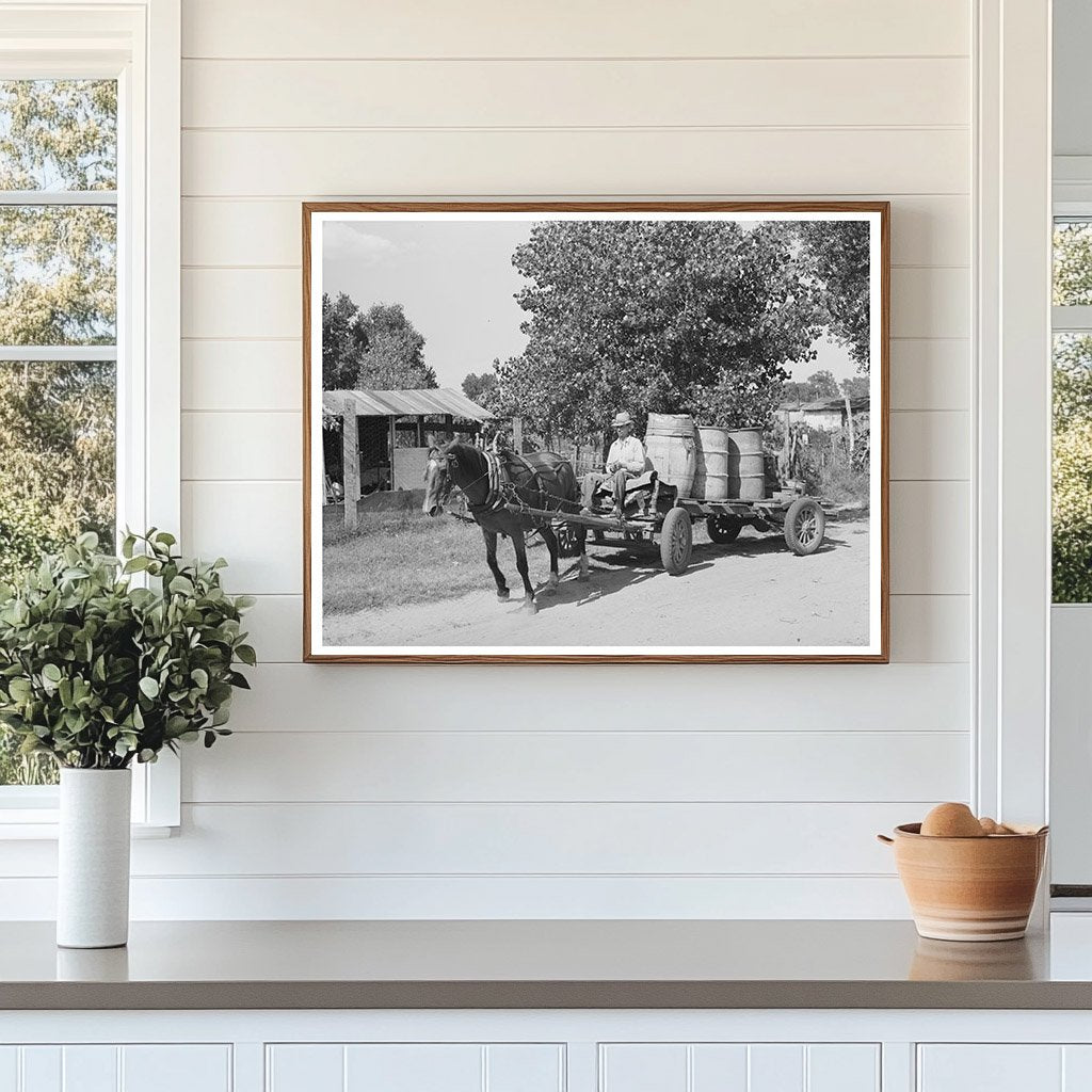 Water Peddler in Oklahoma City July 1939