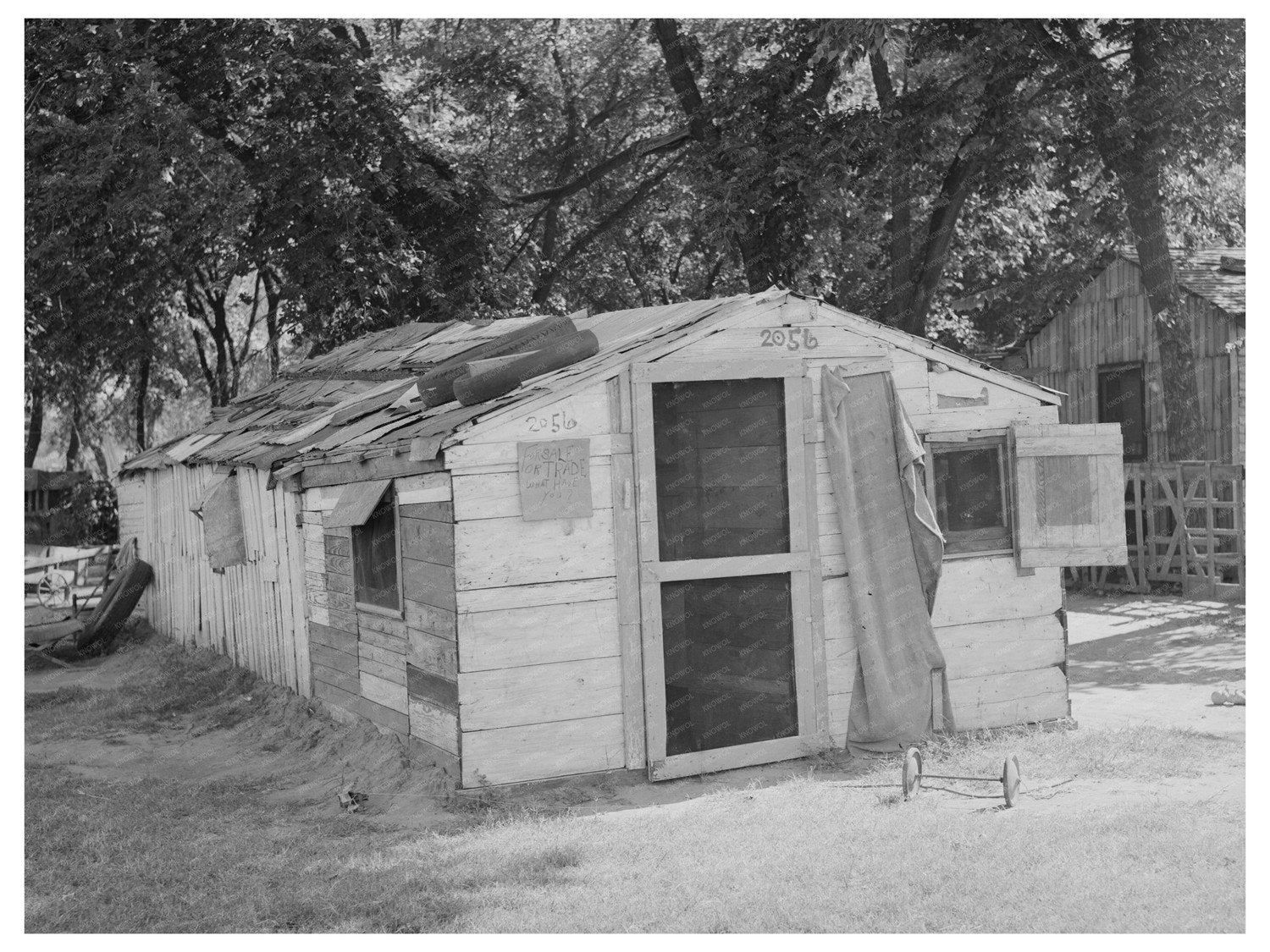 Oklahoma City Community Camp Shack July 1939