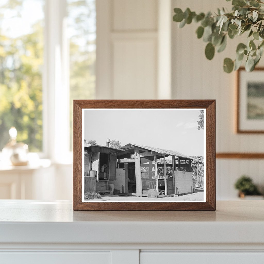 Oklahoma City Camp Shack July 1939 FSA/OWI Collection