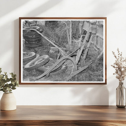 Vintage 1939 Oklahoma Community Camp Agricultural Tools