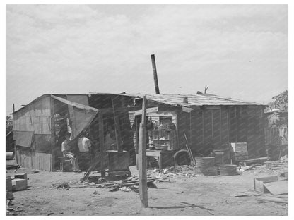 Residents of Camp near Mays Avenue Oklahoma City 1939