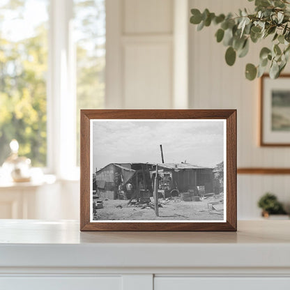 Residents of Camp near Mays Avenue Oklahoma City 1939