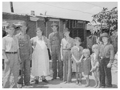 Oklahoma City Camp Life July 1939 Great Depression Image