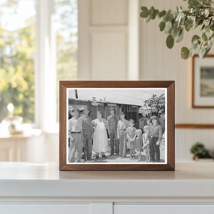 Oklahoma City Camp Life July 1939 Great Depression Image