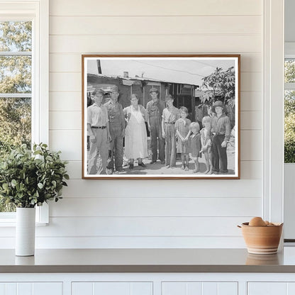 Oklahoma City Camp Life July 1939 Great Depression Image