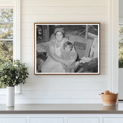 Mother and Child at Camp in Oklahoma City 1939