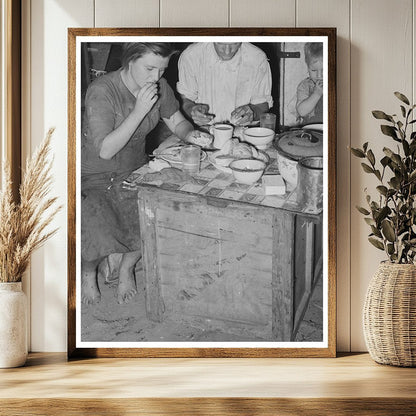 Family Breakfast at Mays Avenue Camp Oklahoma City 1939