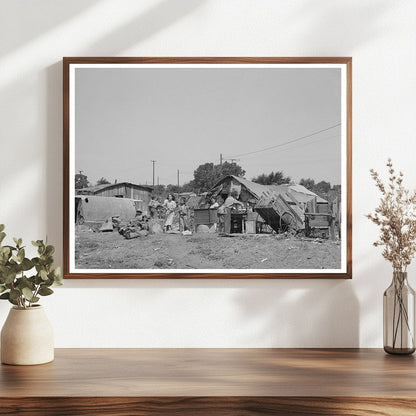 Oklahoma City Camp Near Mays Avenue July 1939 Image