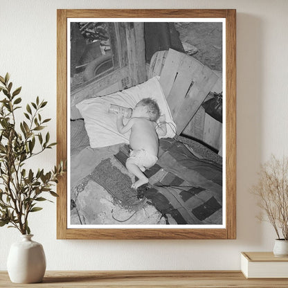 Baby with Bottle in Oklahoma Shack July 1939