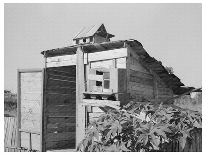 Henhouse and Pigeon Cote at Mays Avenue Camp 1939