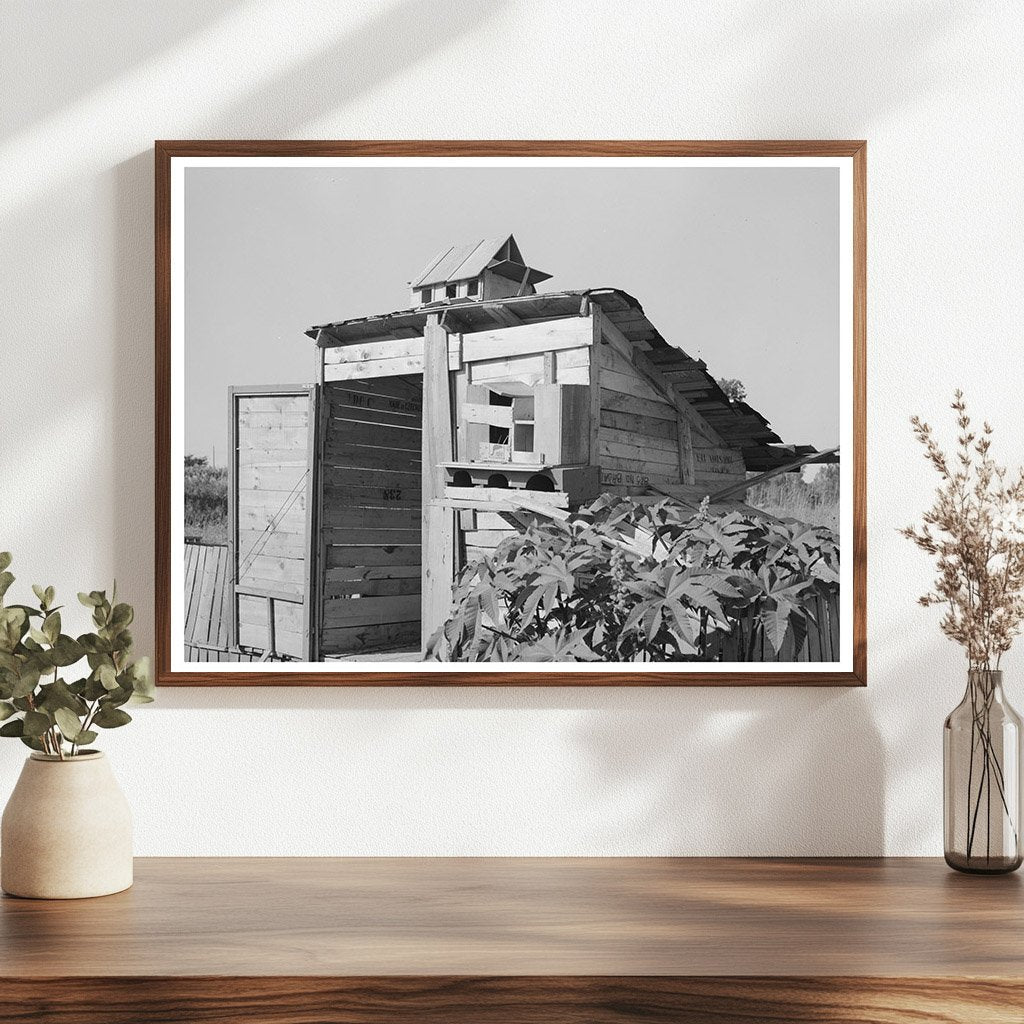 Henhouse and Pigeon Cote at Mays Avenue Camp 1939