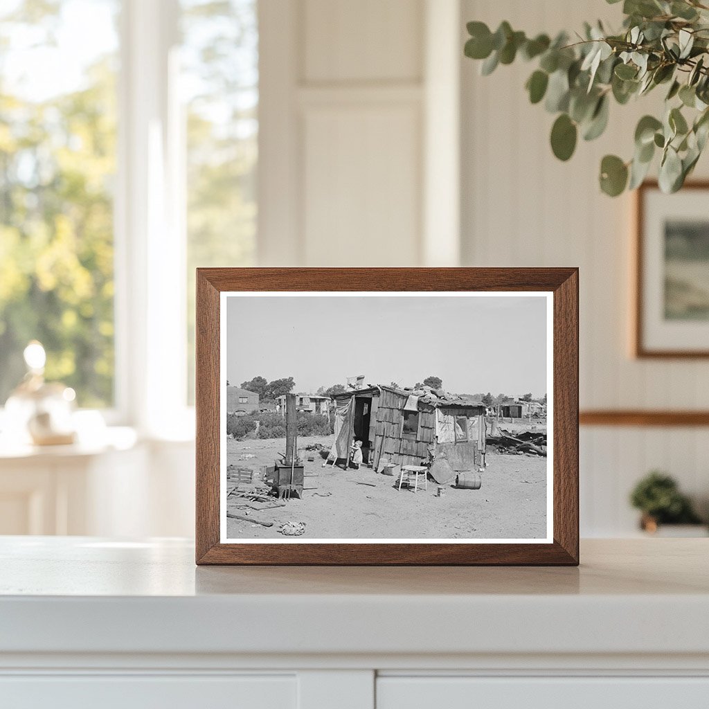 Shack Home at Mays Avenue Camp Oklahoma City 1939
