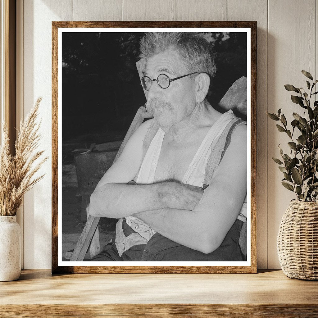 Old German at Oklahoma City Camp July 1939