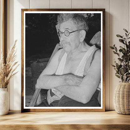 Old German at Oklahoma City Camp July 1939