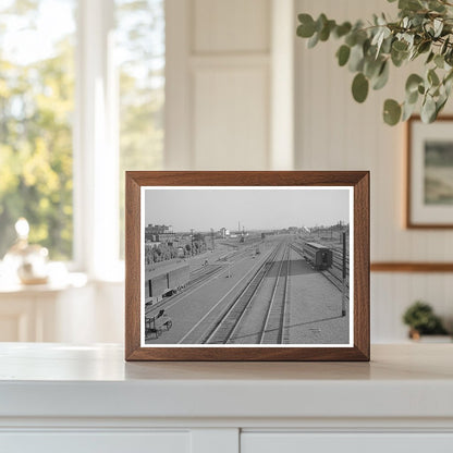 Muskogee Oklahoma Railroad Yards July 1939