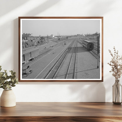 Muskogee Oklahoma Railroad Yards July 1939