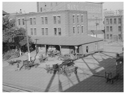 Railway Express Depot Muskogee Oklahoma July 1939