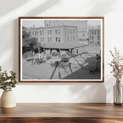 Railway Express Depot Muskogee Oklahoma July 1939