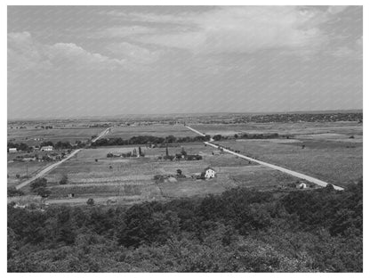Muskogee Oklahoma Farm Landscape July 1939
