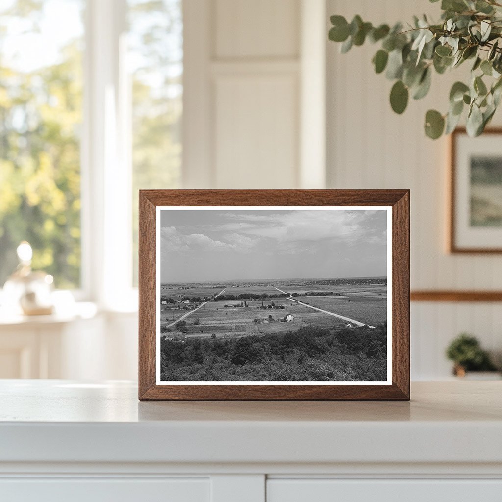 Muskogee Oklahoma Farm Landscape July 1939