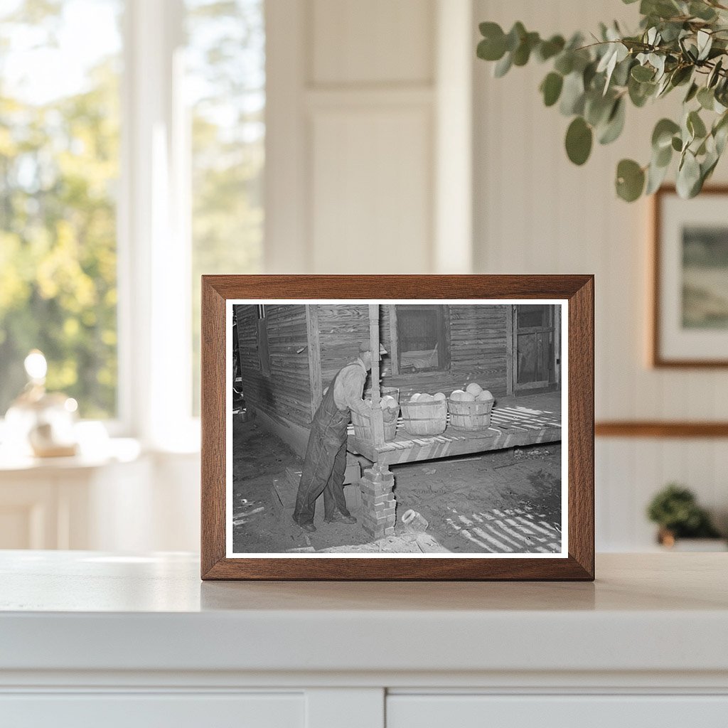 Muskogee Oklahoma Fruit Baskets Porch July 1939