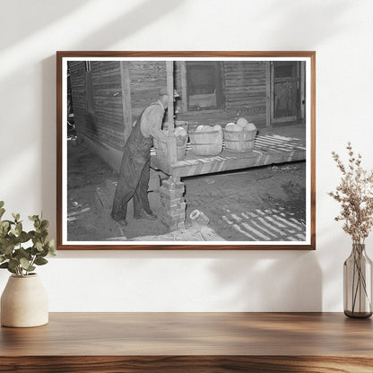 Muskogee Oklahoma Fruit Baskets Porch July 1939