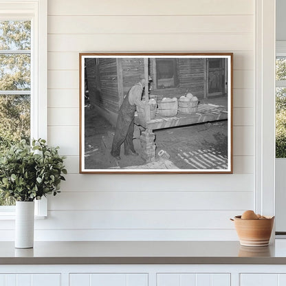 Muskogee Oklahoma Fruit Baskets Porch July 1939