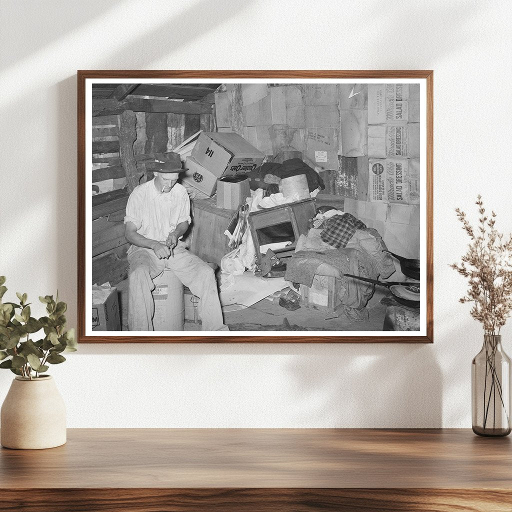 Mays Avenue Camp Shack Home Oklahoma City July 1939