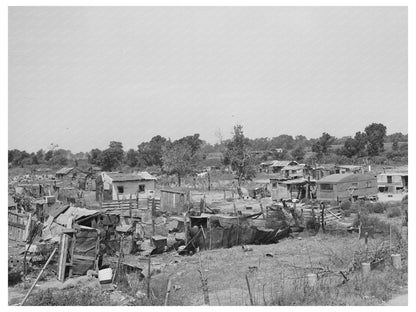 Mays Avenue Camp Oklahoma City July 1939 Vintage Image