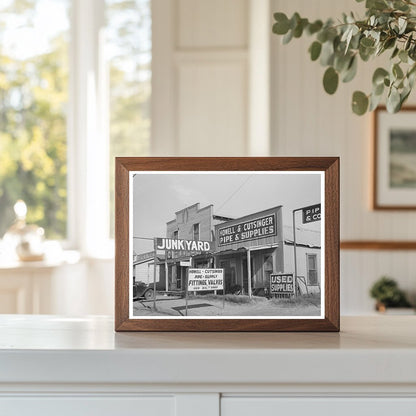 Oklahoma City Oil Junkyard August 1939
