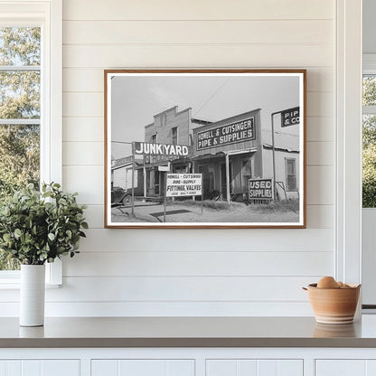 Oklahoma City Oil Junkyard August 1939