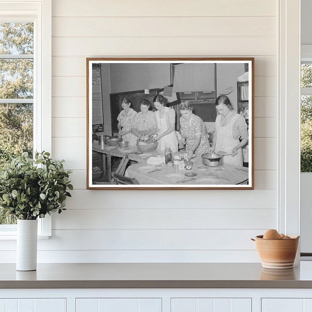 Wives Support Oil Workers Strike Seminole Oklahoma 1939