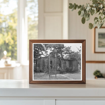 Oil Field Truck Driver Home Seminole Oklahoma 1939
