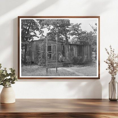Oil Field Truck Driver Home Seminole Oklahoma 1939