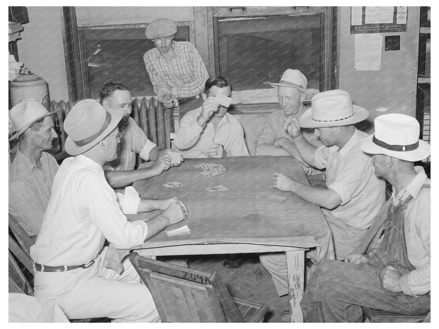 Oil Workers Union Gathering in Seminole Oklahoma 1939
