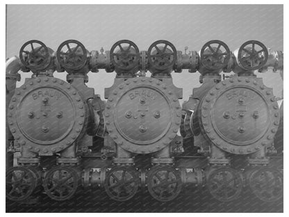 Oil Refinery Equipment in Seminole Oklahoma 1939