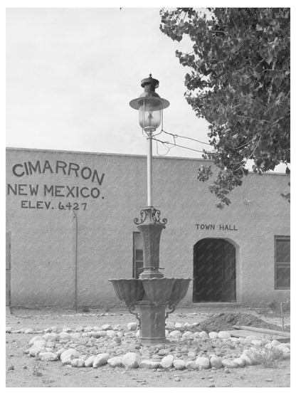 Cimarron New Mexico Vintage Photograph August 1939