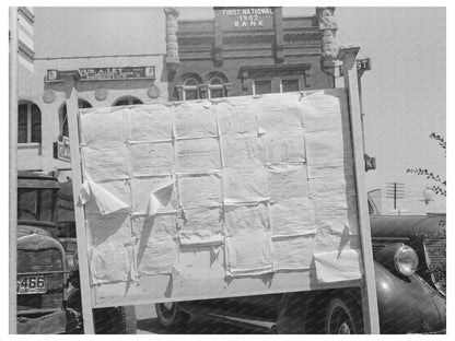 Perry Oklahoma Courthouse Bulletin Board August 1939