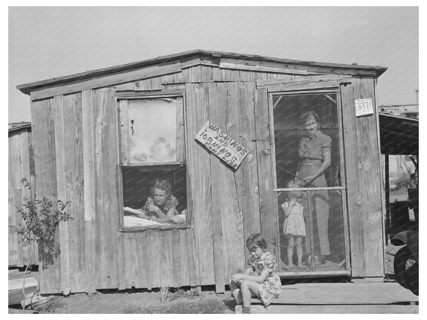 Oklahoma City Oil Field Family Life August 1939