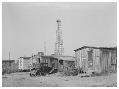 Oklahoma City Oil Field Workers Homes August 1939