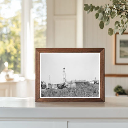 Oil Field Workers Homes in Oklahoma City 1939
