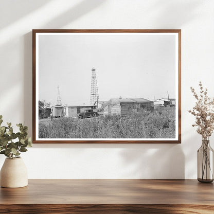 Oil Field Workers Homes in Oklahoma City 1939