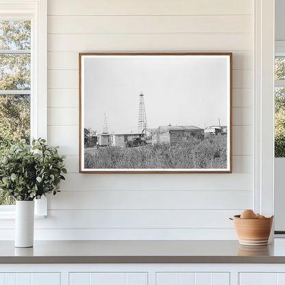 Oil Field Workers Homes in Oklahoma City 1939