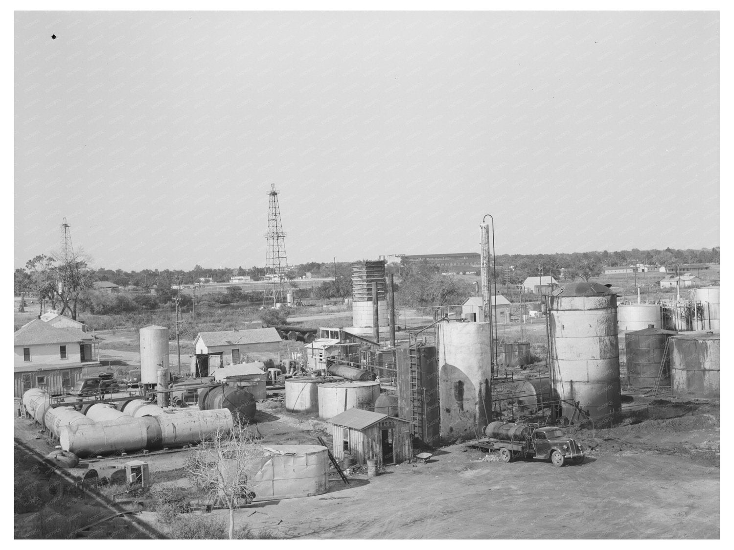 Oklahoma City Oil Refinery Workers August 1939