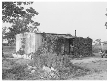 Vintage Home of Unemployed Oil Worker Seminole Oklahoma 1939